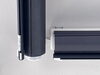 ロールスクリーンとはサイズの出し方も変わります。「電動が大人気！！タワーマンションにFUGA遮光ブラック」