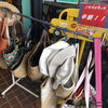 「ただいま、夏物半額セール実施中❣️」