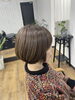 「ブリーチなしでツヤ髪に◎脱白髪染めボブ＆ショートスタイル」