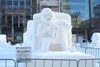 ➋3丁目、宇宙人とその仲間たち（撮影2月3日編集部「2024雪まつり。準備状況、観てある記（市民の広場・国際広場編）」