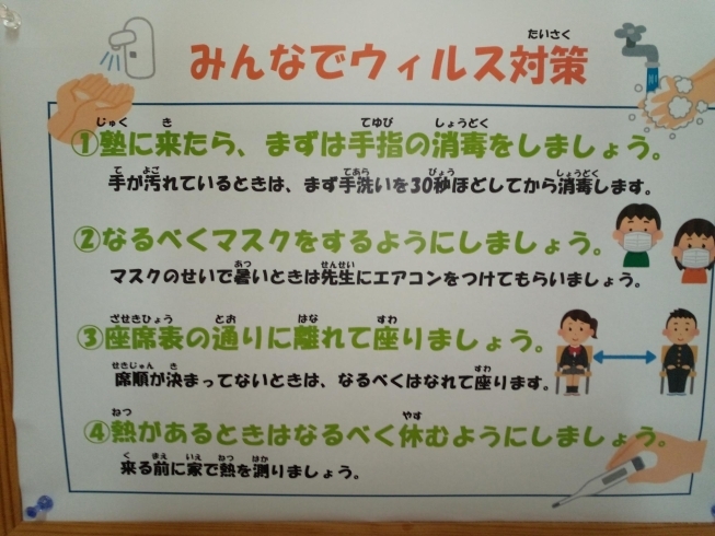 「夏期講習会広告を２０日に配布しました」