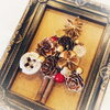 「XmasWorkshop 木の実のツリー」