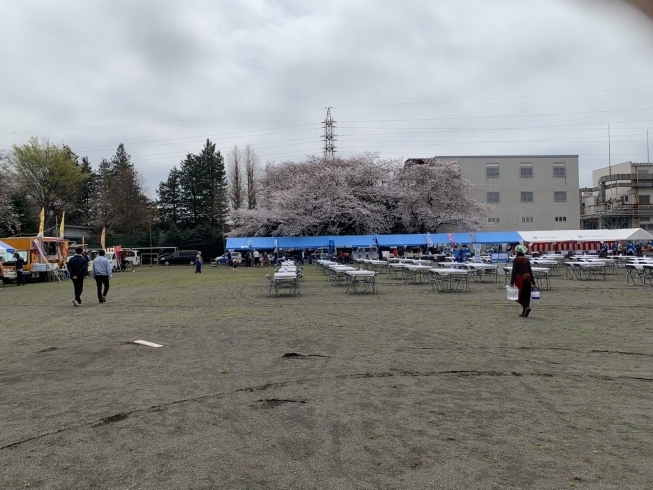 「コニカミノルタ様桜まつり出店しました❗️」