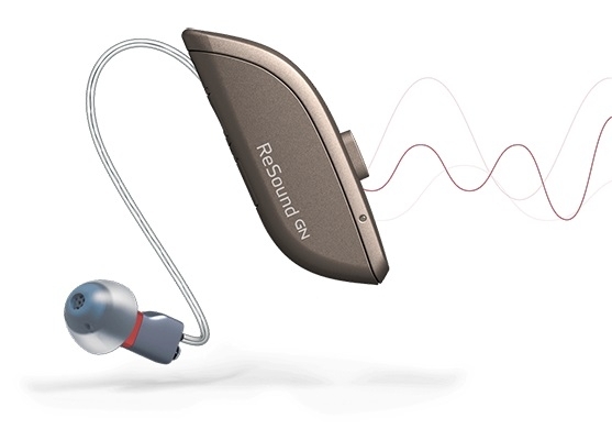 かんたん置くだけ充電　電池不要の補聴器です「リサウンド（Resound）　3つのマイクを持つ耳かけ型補聴器「ワンマリー」モニター価格スタート！調整は言語聴覚士/認定補聴器技能者/充電式補聴器」