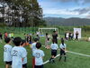 お楽しみの表彰式「木曽ロータリークラブ主催　松本山雅協力　木曽少年サッカー教室開催」