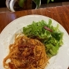 こだわりのミートソースパスタ