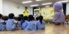 コバトン共々真剣です✨「「コバトンが遊びに来てくれました!」」