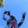 切り絵御朱印 【三毛猫】