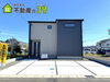 吉田町住吉１号棟☆新築戸建・外観「【完成しました✨】吉田町住吉の新築戸建🏠早くもラスト1棟！リビングエアコン付き＆並列駐車3～4台OK🚗主寝室WIC完備で収納充実👚コンビニ徒歩1分の快適立地✨モダンな5LDK住宅🌿」