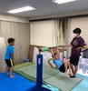 鉄棒2「鉄棒での一コマ♦　★英会話と体操のコラボ教室（堀切、お花茶屋、綾瀬、亀有、小菅）」