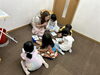 未就学児クラスレッスン風景「まだまだ間に合うお得なキャンペーン【千葉蘇我のおススメならいごと　英会話スクール】」