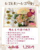山御膳「【今週のお弁当のご紹介🌈】」