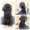 特別な一日ための華やかヘアセット「入学式シーズンとなりました🌺」