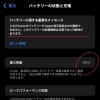 252ほぼ新品☆充電1☆iPhoneSE3 限定保証付/純正バッテリー100