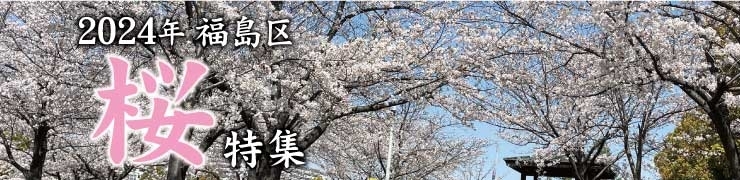 大阪市福島区の桜特集