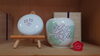 あじさい(初夏)「お骨壷の紹介です。(北九州市八幡西区若葉にある少人数対応安心低価格　直葬．家族葬専門の葬儀社です)」