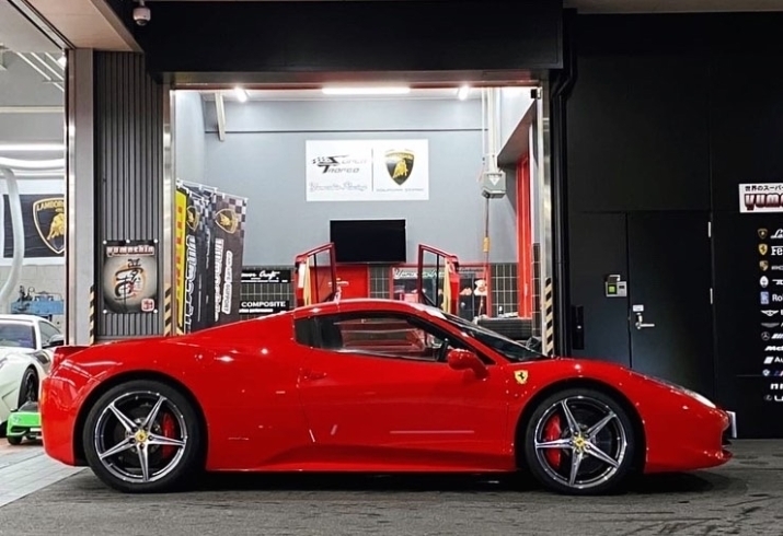 「Ferrari 458 spider御成約㊗️頂きました」