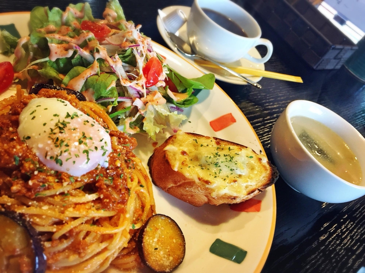 Italian Bar Buon Agio イタリアンバール ヴォナージョ 半熟卵のせナスのミートソース まいぷれ編集部のオススメ ランチ特集 まいぷれ 盛岡 滝沢 矢巾 八幡平 雫石 Italian Bar Buon Agio イタリアンバール ヴォナージョ 半熟卵のせナスのミートソース まいぷれ編集部のオススメ ランチ特集 まいぷれ 盛岡 滝沢 矢巾 八幡平 雫石