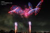 第69回にいはま納涼花火大会（2026年）蝶のような形に開くユニークな型物花火