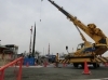 毎年恒例 成田山大阪別院 明王院 門松設置作業 In 株式会社中野重機のニュース まいぷれ 枚方市