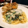 ズワイガニのクリームパスタ
