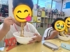 大きな口を開けておいしそう～😁「第4回 こども食堂をいただきました✨🌞」