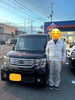 F様　NBOX納車おめでとうございます✨「素敵なカーライフを🫶【自社ローンで中古車を買うならカーマッチ！オートローンやオークション代行にも対応！】」