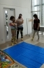 体操の様子「気になる姿勢(*^^*)」