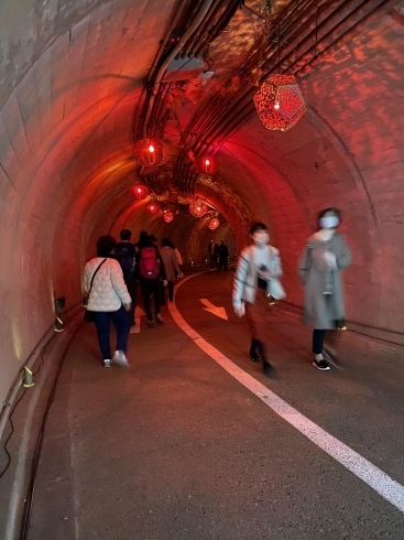 観爆台への通路　緩やかな道が続いていました「ズル休み(^^;;  西船橋のアンティークショップ」