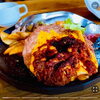 「トマトクリームハンバーグ」