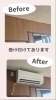 「エアコンの取り付け作業しました‼️🥰」