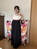 振袖に合わせて卒業袴姿「大切な卒業式を美しい着付けで⭐️袴で特別な一日を【犬山市／清華堂】」