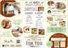 伏見区cafeFORYOU「cafeFORYOU5月の和食天ぷら御膳ご好評御礼＆6月は季節野菜のオリジナルパスタランチご案内」
