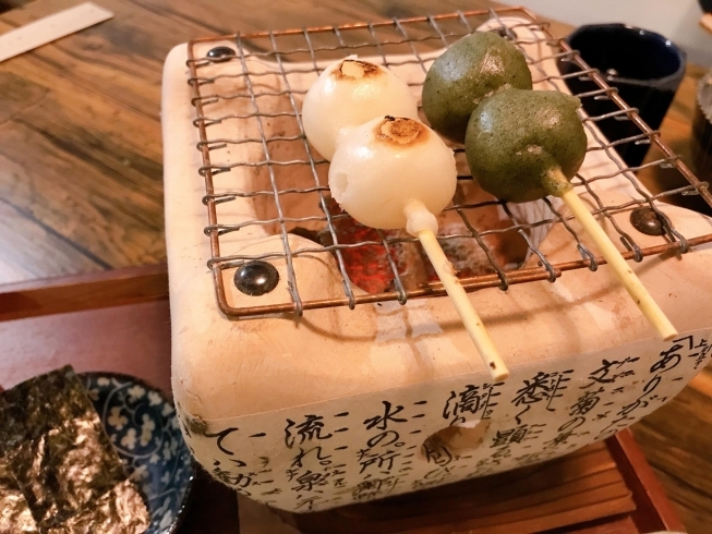 「焼き団子セット✨」