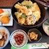 本日の日替わりランチ(天丼)