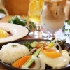 のっけ野菜のハンバーグランチ