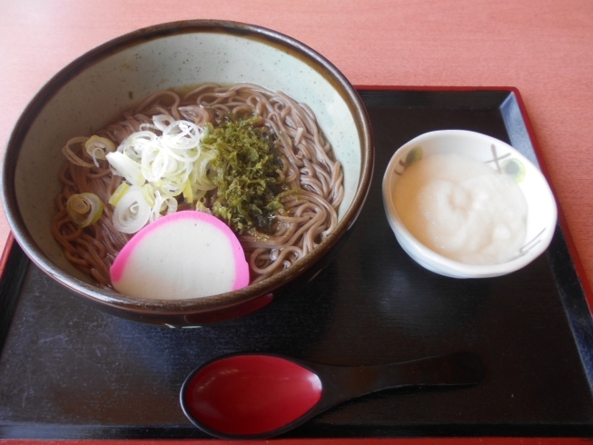 冷やしとろろそば・うどん「白帆の湯　2階・レストラン　水郷の間より夏メニューのご紹介です(^^♪」