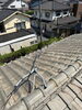 倒れてしまったアンテナ📡「自分では確認、作業しづらい屋根の上の事💡ベンリー福山東にご相談下さい😉」