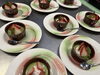 デザートを最後に…。女性の方にも人気🍓「結婚式後の食事会は、あがわで…。😊」