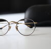 クリアなブルーライトカット付きレンズのオーダー品「RAYBAN ROUNDMETALのオーダー品|出雲市姫原のメガネ21出雲店」
