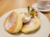 パンケーキセット「全力で営業中‼️」