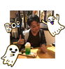 「ハロウィン限定♪目玉のチョコマシュマロ付きクリームソーダ ♪♪♪{柴又駅近♪葛飾散歩♪昼飲み♪映える喫茶♪レトロ♪食べ歩き最高♪子連れok♪ランチ♪お持ち帰り♪テラス席♪｝」