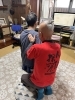 肩、肩甲骨周りの施術。「硬くなった肩は、まだ変わります。出水市 腱引き笑顔北薩摩道場」