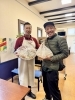 オーナーシェフとまいぷれヨッシーは二人共、元自衛官「コスパも味も最高！ 西会津の洋食堂Kさんでクリスマスオードブルをお願いしました♪」