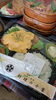 「ジャンボエビフライ弁当の日🍤」