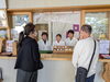 「本日10月8日、巴中学校の生徒さんが職場体験学習にいらっしゃいました」