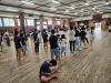 風船運びリレー「夏季錬成会を開催しました！剣道・なぎなた少年部合同でお楽しみ会【8/17】」