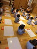 「絵画指導が再開しました。　（重要なお知らせ）７月の子育て支援事業は園庭開放のみとなります。」