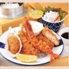 ミックスフライ定食