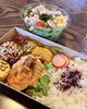 彩り豊かな栄養満点お弁当「☘️man maruさん　　癒しまる♪イベントに　お邪魔しました☘️」